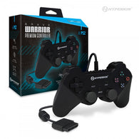 “Brave Warrior" Premium Controller for PS2 (Black) - Hyperkin (NEW)