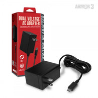 Dual Voltage AC Adapter (Armor3) For System and Dock - (Nintendo Switch) NEW