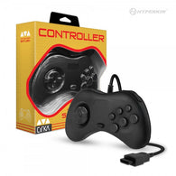 Controller for Sega Saturn (Black) - CirKa (NEW)