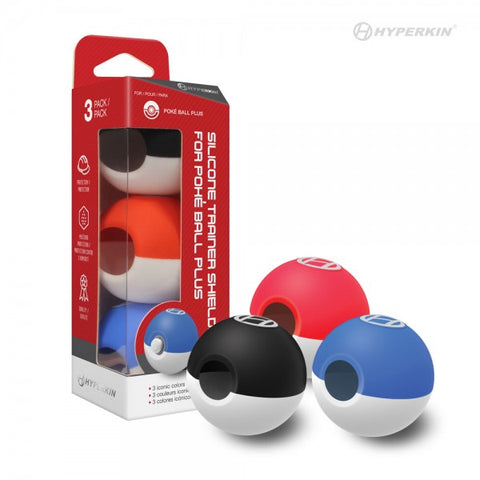 Silicone Trainer Shields for Poke Ball Plus (3-Pack) - Hyperkin (NEW)