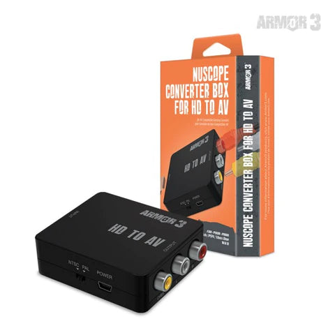 “NuScope” Converter Box for HD to AV - Armor3 (PRE-OWNED)