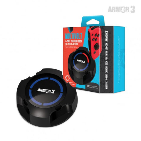 MultiVolt 4-Port Charging Dock for Joy-Con - Armor3 (NEW)