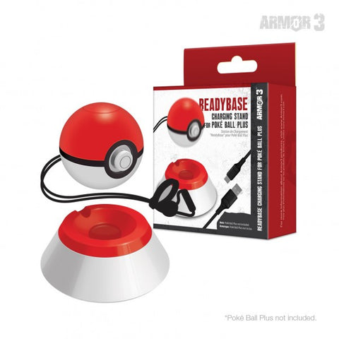 "ReadyBase" Charging Stand for Poke Ball Plus - Armor3 (NEW)