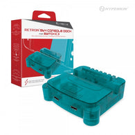 RetroN S64 Console Dock for Nintendo Switch (Turquoise) - Hyperkin (NEW)
