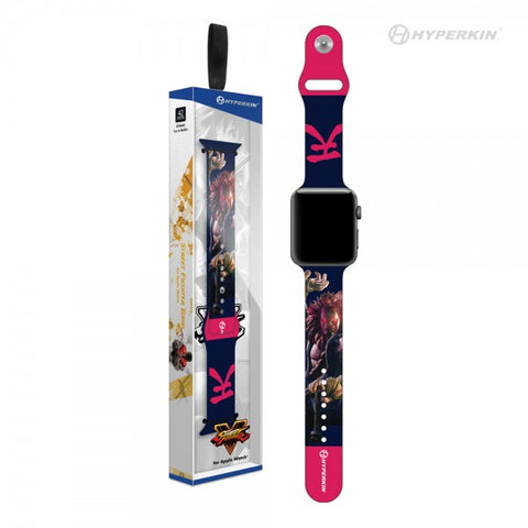 Street Fighter Raging Demon Band For Apple Watch - Hyperkin - Officially Licensed by Capcom (NEW)