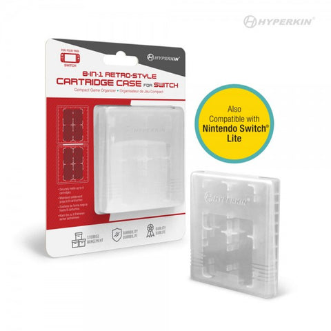 8-in-1 Retro-Style Cartridge Case for Nintendo Switch / Nintendo Switch Lite - Hyperkin (NEW)