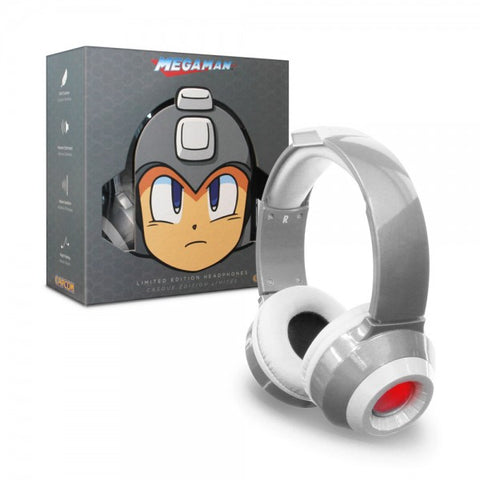 Mega Man Headset (Limited Edition Silver) Official Capcom (NEW)