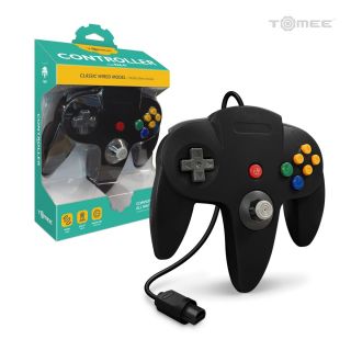 Wire Controller - Black (Tomee) (Nintendo 64) NEW