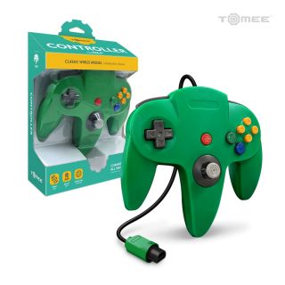 Wire Controller - Green (Tomee) (Nintendo 64) NEW