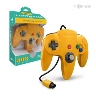 Wire Controller - Yellow (Tomee) (Nintendo 64) NEW