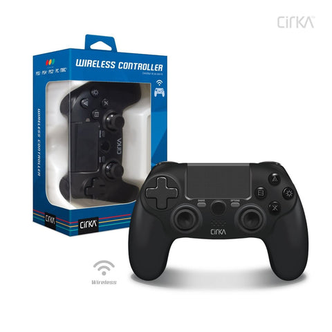 NuForce Wireless Game Controller - Black (Cirka) (PlayStation 4) NEW
