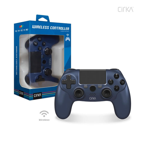 NuForce Wireless Game Controller - Blue (Cirka) (PlayStation 4) NEW