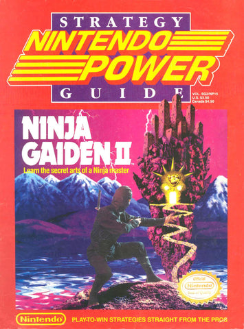 Issue: SG2 / NP15 - Ninja Gaiden II (Nintendo Power Strategy Guide) Pre-Owned: Complete - Bagged & Boarded