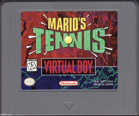 Mario's Tennis (Nintendo Virtual Boy) Pre-Owned: Cartridge Only