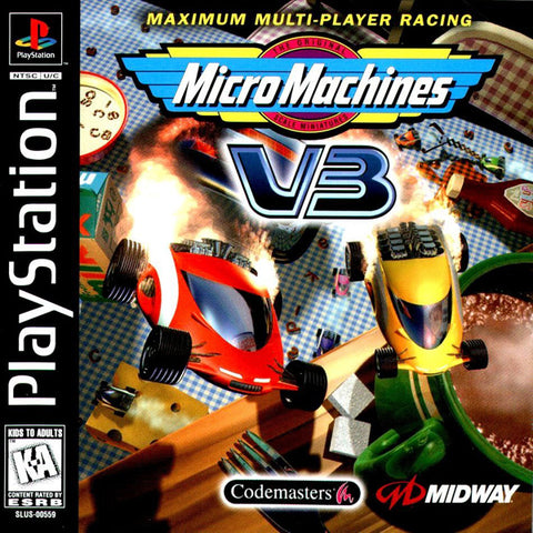 Micro Machines V3 (Playstation 1) Pre-Owned