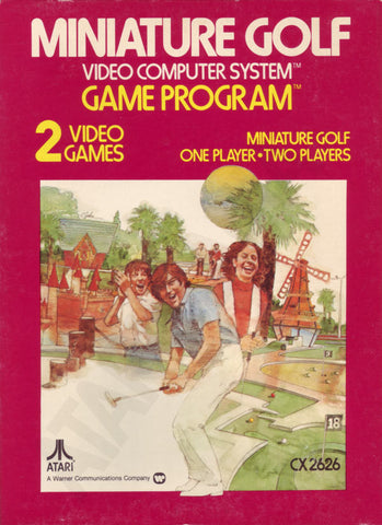 Miniature Golf (Atari 2600) Pre-Owned: Cartridge Only