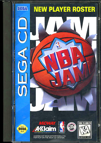 NBA Jam (Sega CD) Pre-Owned: Game, Manual, and Case