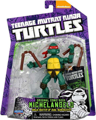 Teenage Mutant Ninja Turtles: Original Comic Book Michelangelo (Nickelodeon) (2014 Playmates) (Action Figure) New
