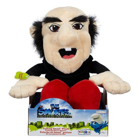 The SMURFS Movie - Talking Gargamel Plush - (Jakks Pacific / Toys R Us Exclusive) (Collectibles) New in Box w/ Shelf Wear