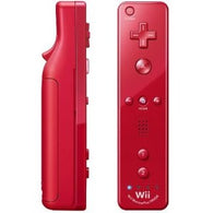 Wireless Controller w/ MotionPlus - Official - Red (Nintendo Wii) Pre-Owned