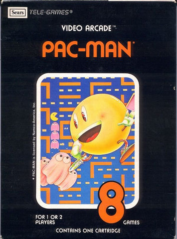 Pac-Man - Sears / Tele-Games (Atari 2600) Pre-Owned: Cartridge Only