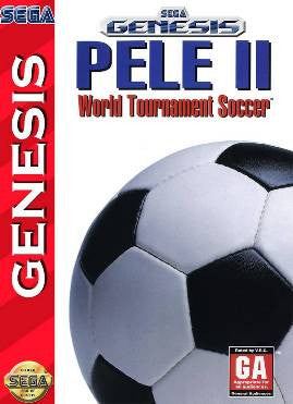 Pele II: World Tournament Soccer (Sega Genesis) Pre-Owned: Game, Manual, and Case