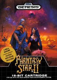 Phantasy Star II (Sega Genesis) Pre-Owned: Game, Manual, Map, and Case