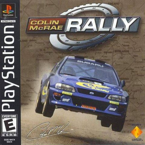 Colin McRae Rally (Playstation 1 / PS1) Pre-Owned: Game, Manual, and Case