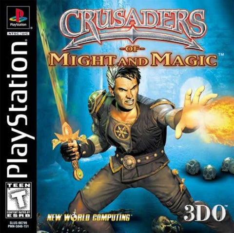 Crusaders of Might and Magic (Playstation 1) Pre-Owned: Game, Manual, and Case