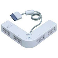 Official Multitap Adapter - White - SCPH-1070 (Playstation 1) Pre-Owned