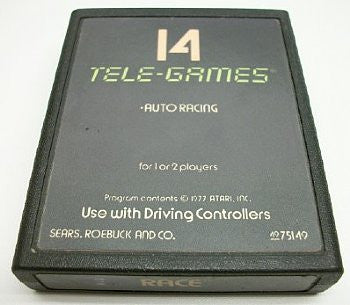 Race - 14 Tele-Games - 4975149 (Atari 2600) Pre-Owned: Cartridge Only