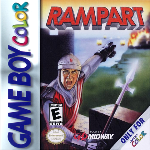 Rampart (Nintendo Game Boy Color) NEW 1