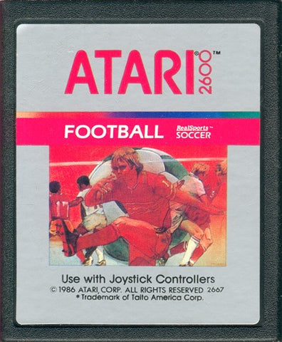 Football - Realsports Soccer - CX2667 (Atari 2600) Pre-Owned: Cartridge Only