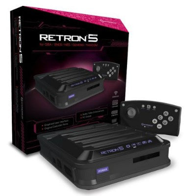 RetroN 5 Gaming Console (Black) (Hyperkin) New
