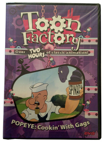 Toon Factory: Popeye - Cookin' With Gags (DVD) Pre-Owned