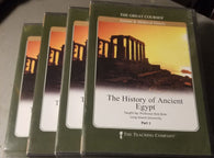 The Great Courses: Ancient and Medeival History - The History of Ancient Egypt - Part 2 ONLY (DVD) Pre-Owned