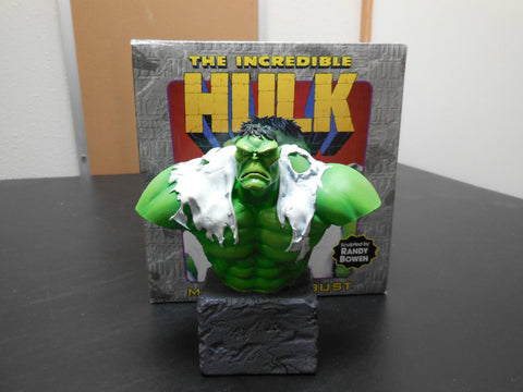 The Incredible Hulk - Marvel Mini-Bust - Randy Bowen Designs (330/3000) (Pre-Owned w/ Box)