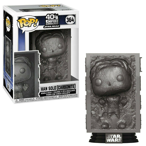 POP! Star Wars - Empire Strikes Back #364: Han Solo (Carbonite) (Funko POP! Bobble-Head) Figure and Box w/ Protector