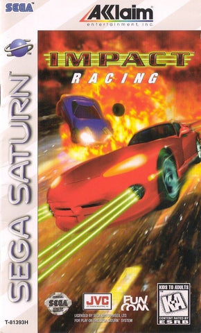 Impact Racing (Sega Saturn) Pre-Owned: Game, Manual, and Case