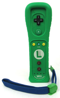 Wireless Controller w/ Motion Plus - Official - Green & Blue - Luigi Edition (Nintendo Wii) Pre-Owned