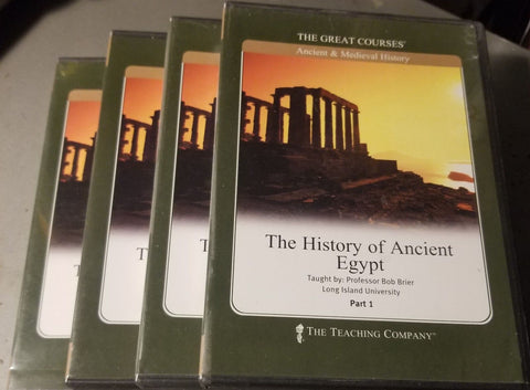 The Great Courses: Ancient and Medeival History - The History of Ancient Egypt - Part 1 ONLY (DVD) Pre-Owned