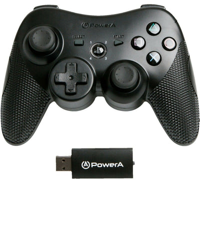 3rd Party Wireless Controller - PowerA / Black (Playstation 3 Accessory) Pre-Owned