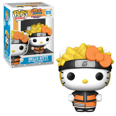 POP! Animation #1019: Shonen Jump Naruto Shippuden x Hello Kitty and Friends - Hello Kitty (Funko POP!) Figure and Box w/ Protector