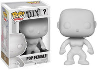 POP! Custom #?: D.I.Y. - POP Female (Funko POP!) Figure and Box w/ Protector