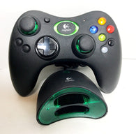 Logitech Wireless Controller w/ Receiver - Black (Original Xbox Accessory) Pre-Owned