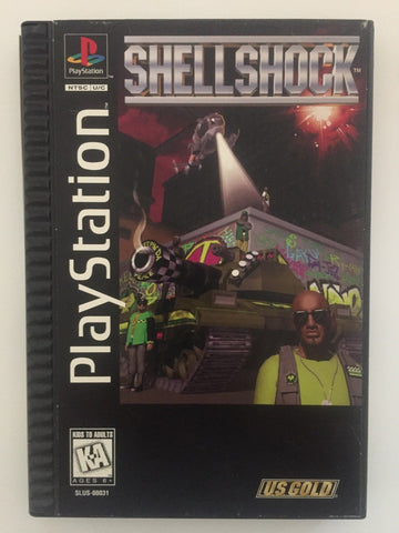 Shellshock (Playstation 1 / PS1) Pre-Owned: Game, Manual, and Longbox Case