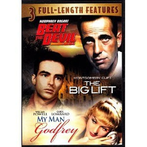 Beat the Devil - The Biglift - My Man Godfrey (DVD) NEW