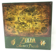 Collector's Puzzle The Legend Of Zelda Hyrule Map 550 Piece - 18" x 24" (Nintendo / USAopoly) NEW