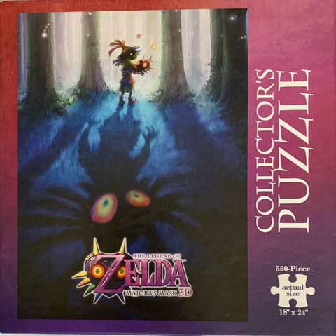 Collector's Puzzle - The Legend Of Zelda Majora’s Mask 3D - 550 Piece - 18" x 24" (Nintendo / USAopoly) NEW