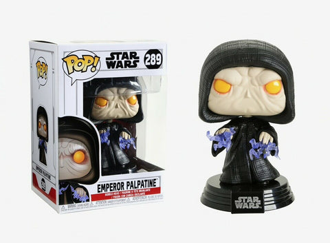 POP! Star Wars: #289 Emperor Palpatine (Funko POP! Bobblehead) Figure and Original Box